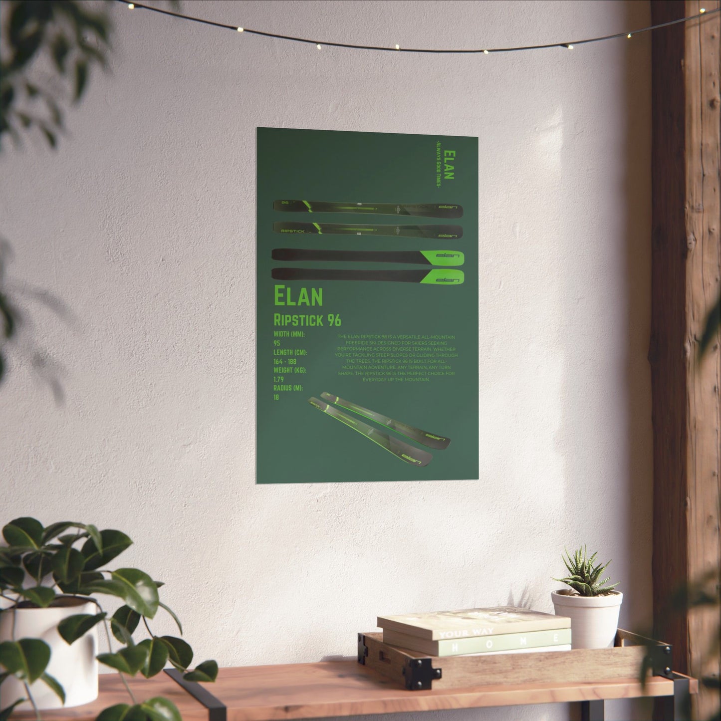 Elan Ripstick 96- Poster