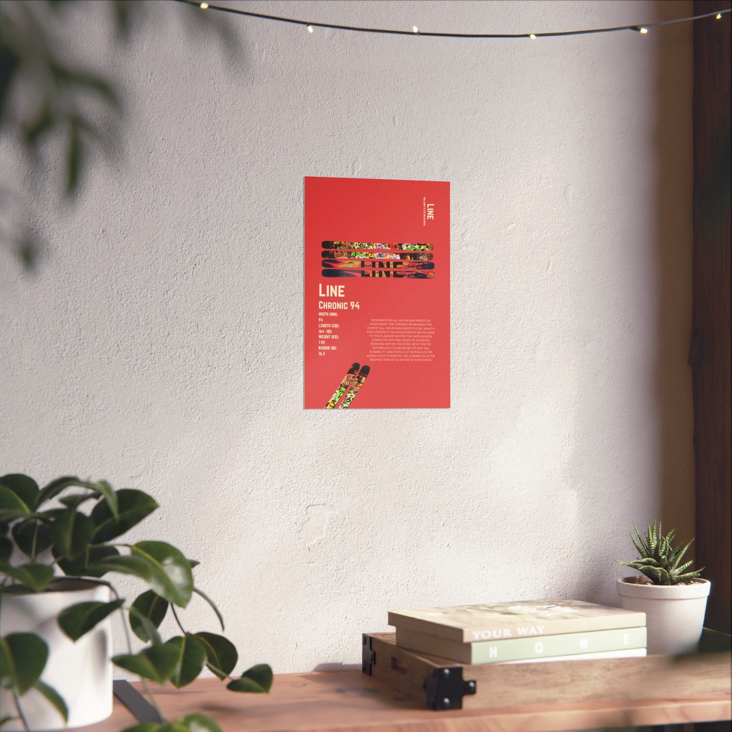 Line Chronic 94 - Poster