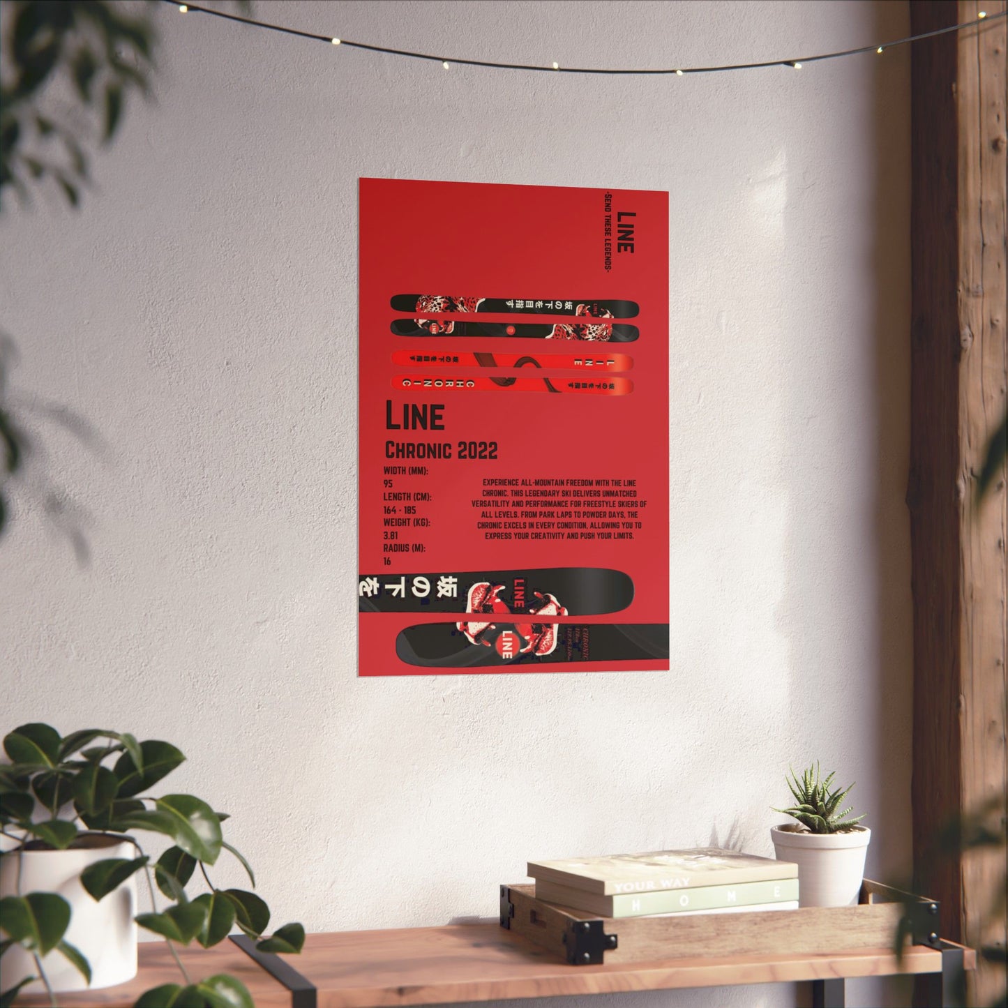 Line Chronic 95 - Poster