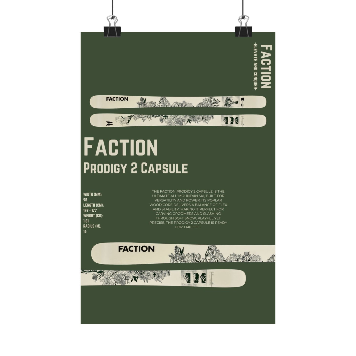 Faction prodigy 2 capsule poster