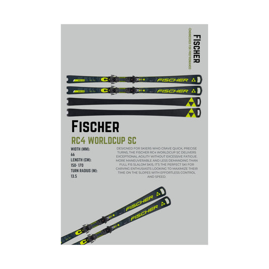 Fischer RC4 WORLDCUP SC - Poster