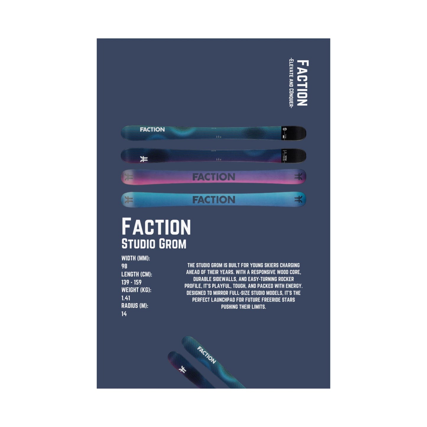 Faction Studio Grom - Poster