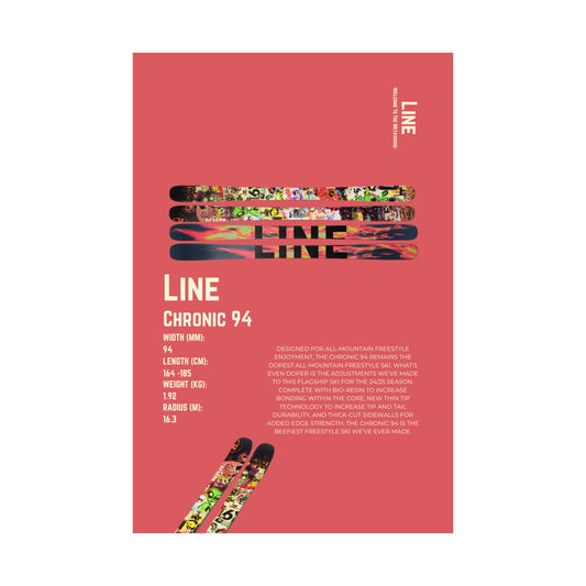 Line Chronic 94 - Poster