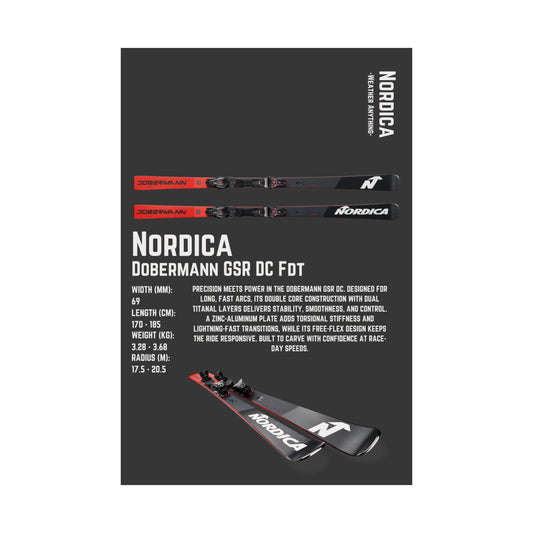 Nordica Dobermann GSR DC Fdt - Poster