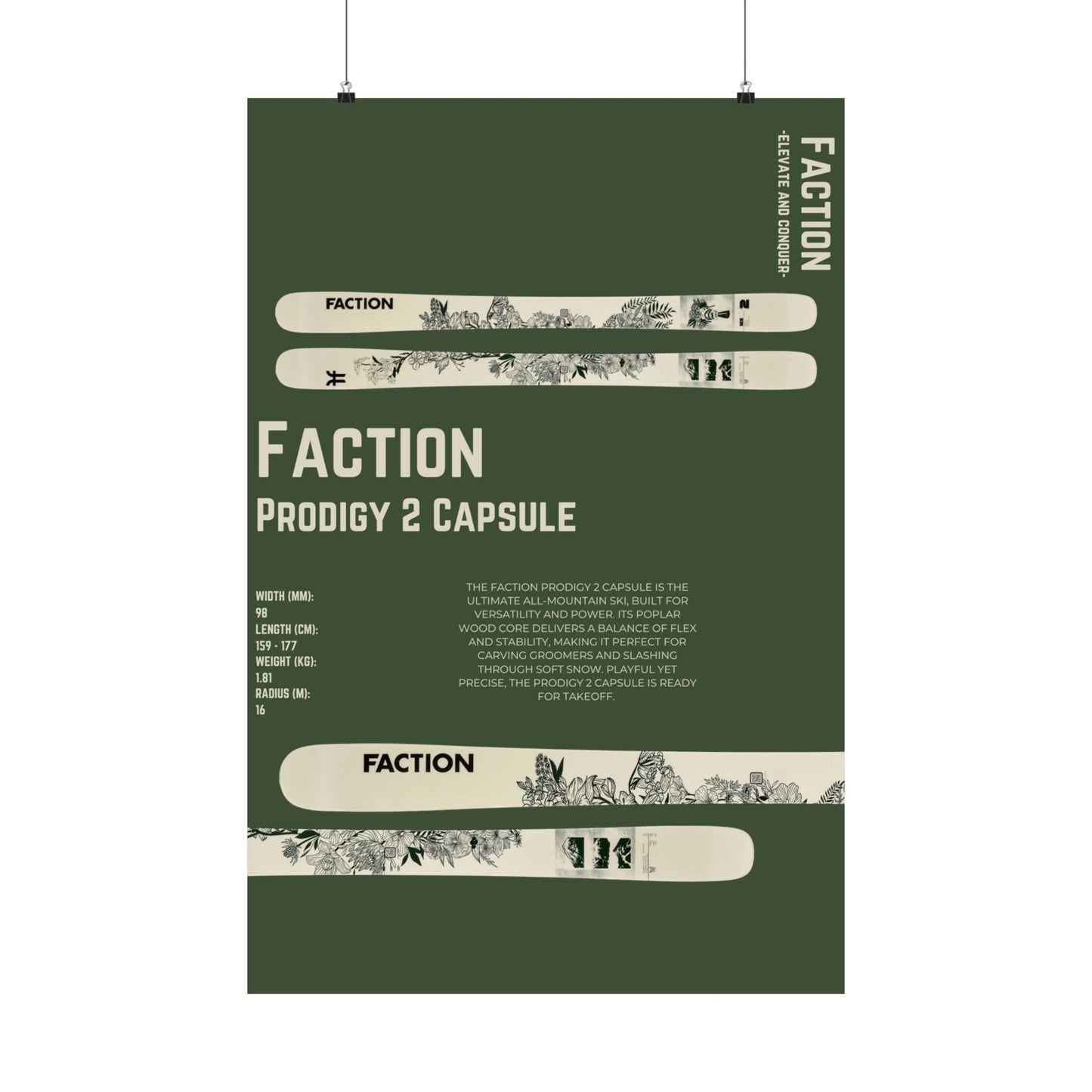 Faction prodigy 2 capsule poster