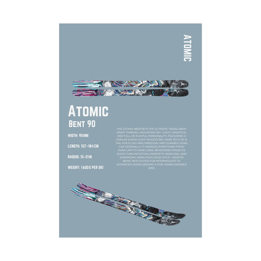 Atomic Bent 90 Poster