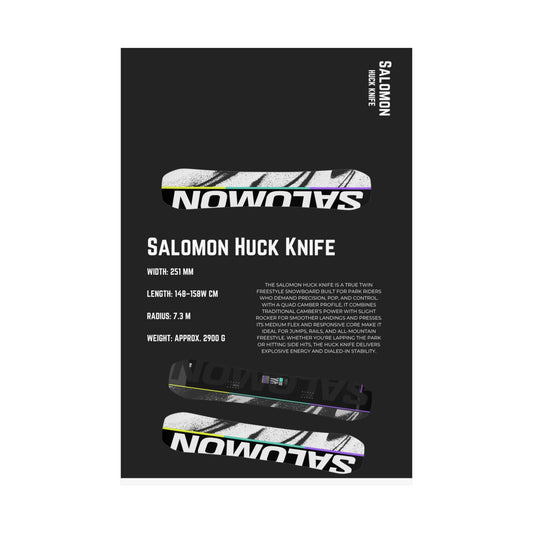 Salomon Huck Knife - Poster