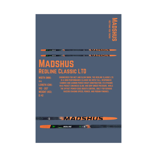 Madshus Redline Classic LTD - Poster