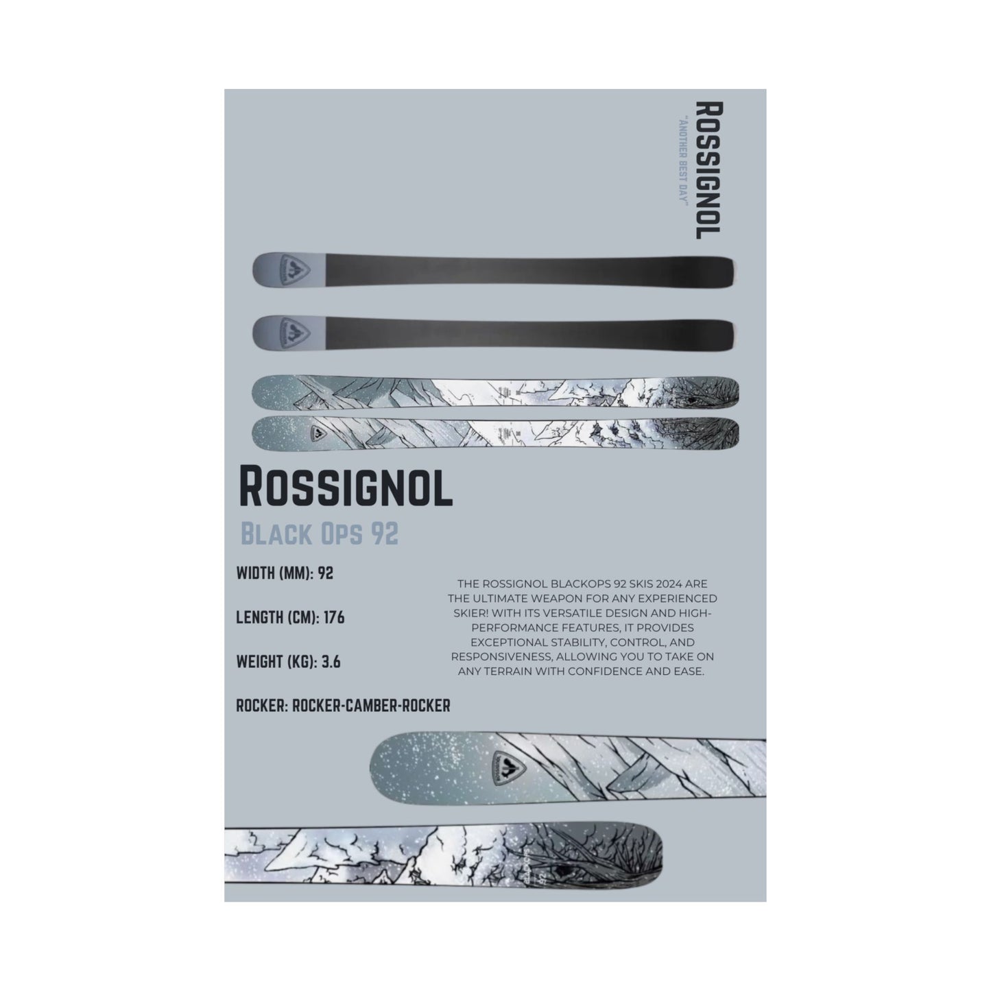 Rossignol Blackops - Poster