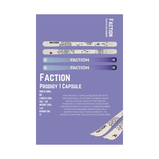 Faction Prodigy 1 Capsule - Poster