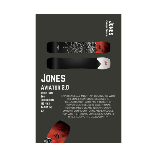 Jones Aviator 2.0 - Poster