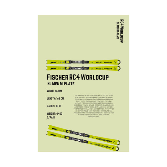 Fischer RC4 WC SL- Poster