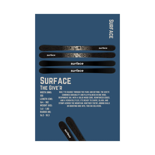 Surface The Give'r - Poster