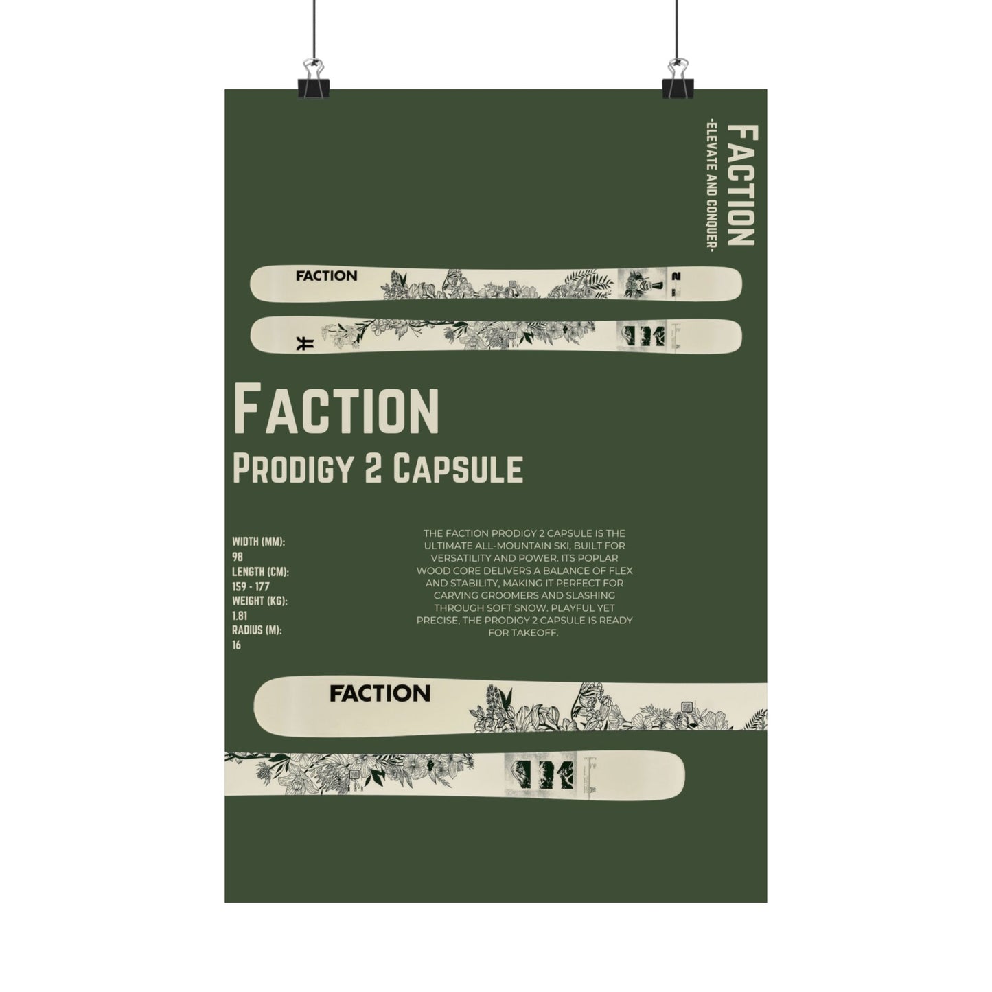 Faction prodigy 2 capsule poster