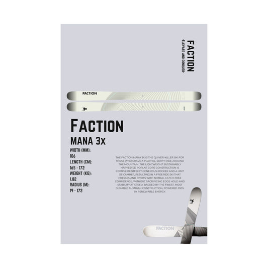 Faction Mana 3X - Poster