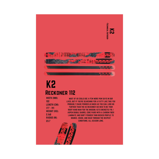 K2 Reckoner 112 - Poster