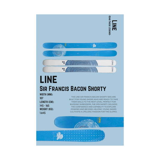 Line Sir Francis Bacon Shorty - Poster