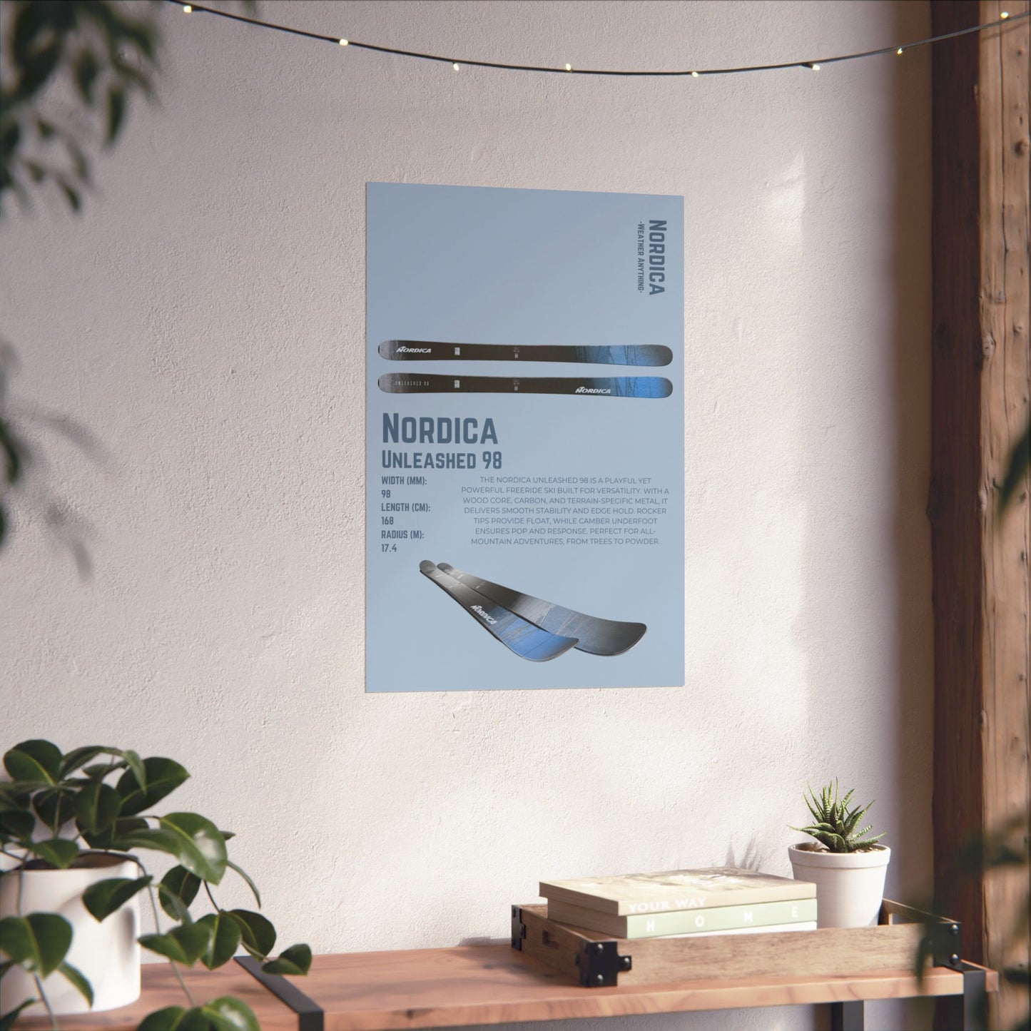 Nordica Unleashed 98 - Poster