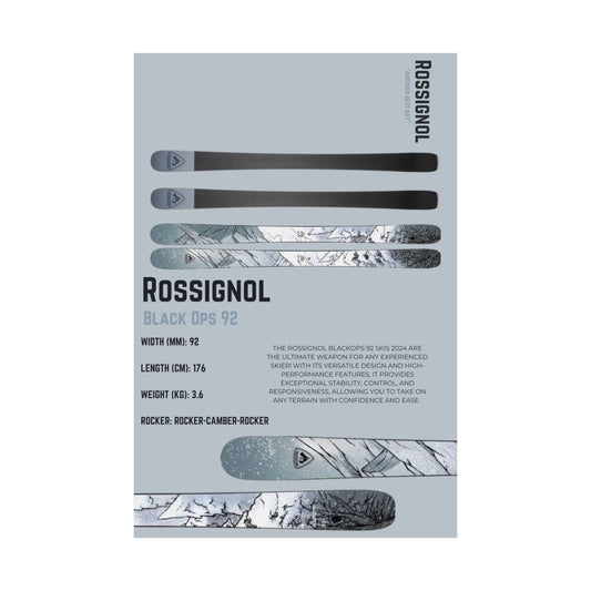 Rossignol Blackops - Poster
