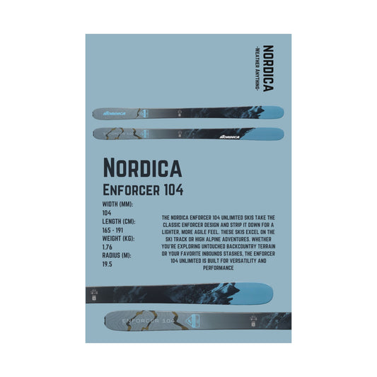 Nordica Enforcer 104 Poster