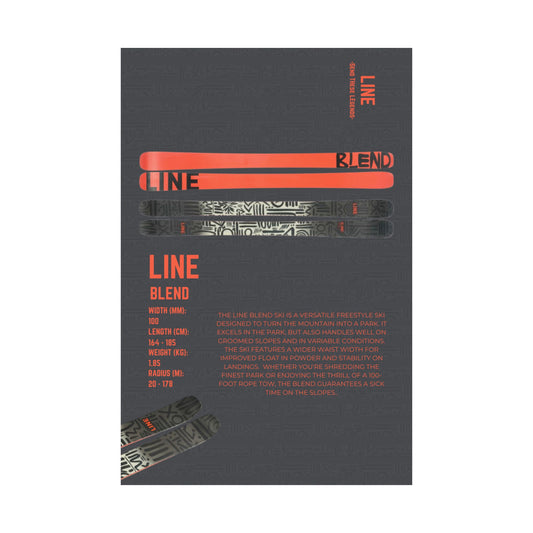 Line Blend - Poster
