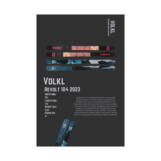 Volkl Revolt 104 - Poster