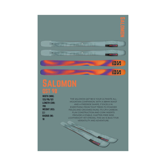 Salomon QST 98 - Poster