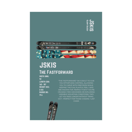 J Skis The Fastforward - Poster