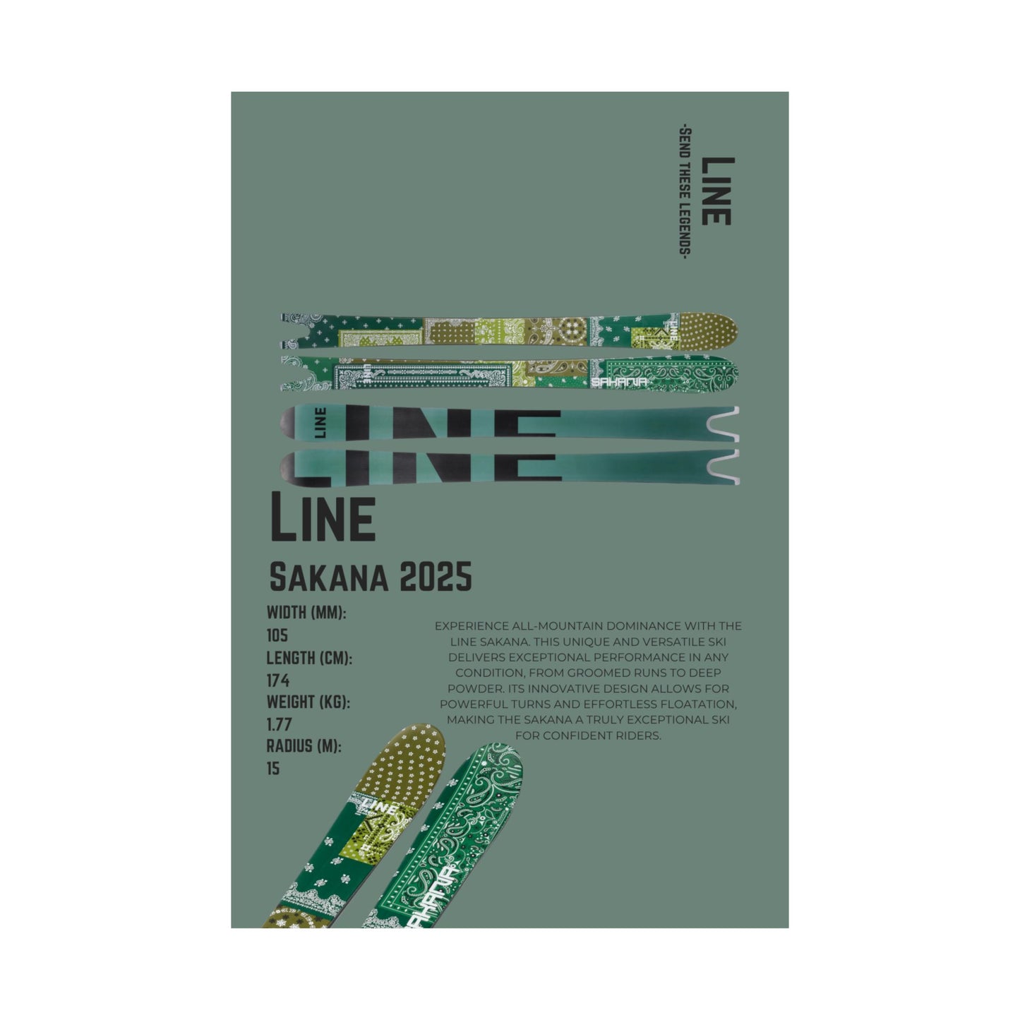 Line Sakana - Poster