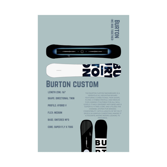 Burton Custom  - Poster