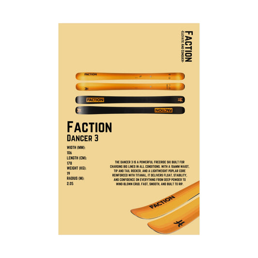 Faction Dancer 3 - Poster