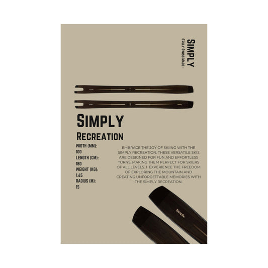 Simply Recreation - Poster