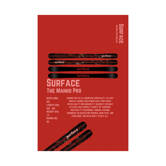 Surface The Mainio Pro- Poster