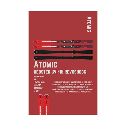 Atomic Redster G9 Fis Revoshock - Poster