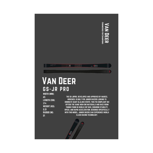 Van Deer GS-JR Pro - Poster