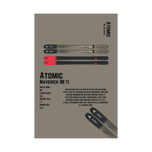 Atomic Maverick 88 TI- Poster
