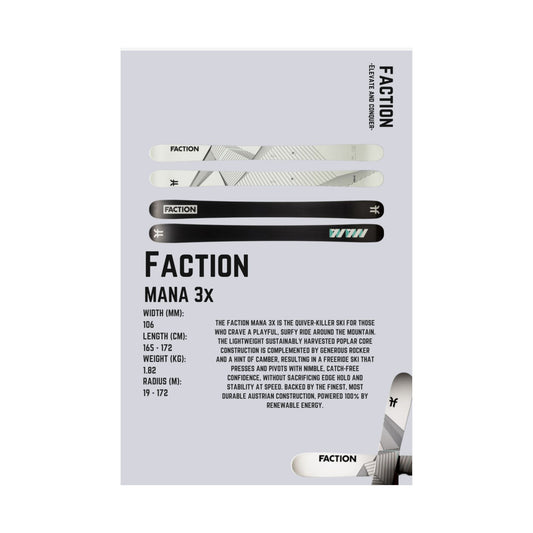 Faction Mana 3X - Poster