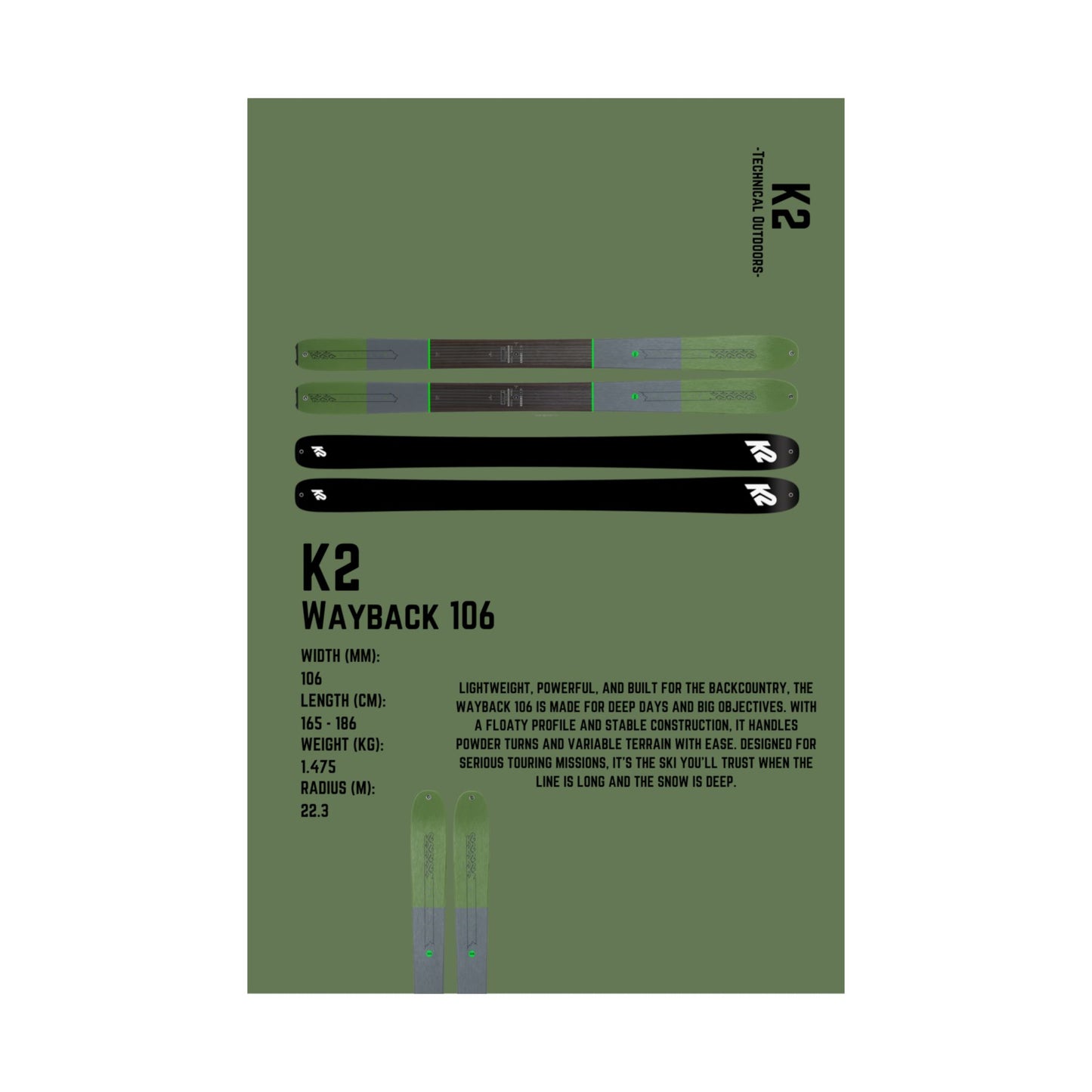 K2 Wayback 106 - Poster